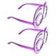 thumbnail image 5 of unbranded 2Ud Gafas Para Cumpleaños 60 Con En Rhinestone Y Plástico, 5 of 8