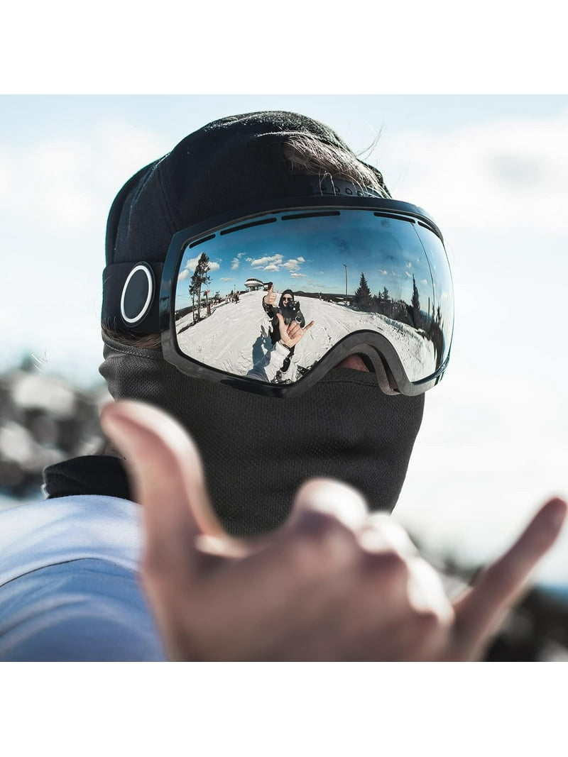 Jingyang Ski Mask, Balaclava Face Mask UV Protector, Lightweight