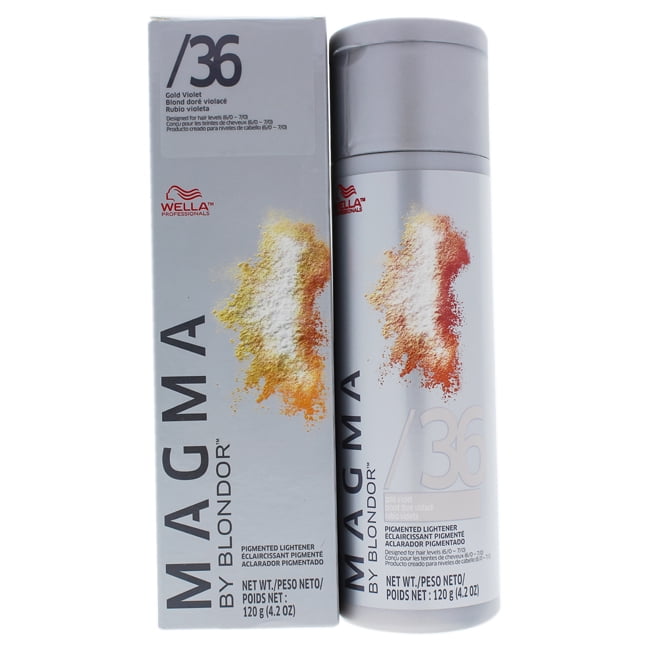 Magma By Blondor Pigmented Lightener 36 Gold Violet By Wella For