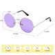 thumbnail image 2 of Gafas de sol vintage para hombre y mujer, gafas de sol retro con montura redonda de aleación, 2 of 7