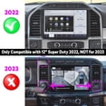 thumbnail image 3 of Protector de pantalla INNOSURE de vidrio templado para Ford Super Duty F-250 F-350 F-450 Navigation 2022 con pantalla táctil de 12 pulgadas, 3 of 8