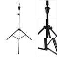 thumbnail image 2 of Adjustable Cosmetology Mannequin Head Holder Tripod Stand for Hairdressing Training Head Mannequin Head, 2 of 6