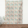 thumbnail image 3 of Ambesonne Flip Flop Fabric by the Yard Upholstery, Snorkeling s, 1 Yard, Multicolor, 3 of 4