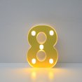 thumbnail image 1 of 1 pieza de luz decorativa en forma de letra, propuesta de propuesta, luces de cumpleaños, decoraciones festivas para fiestas, luces navideñas para exteriores, decoración de árboles de Navidad, decorac, 1 of 4