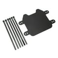 thumbnail image 4 of Placa De Matrícula Delantera De Motocicleta, ABS Negro Mate Ajuste Perfecto Placa De Matrícula Fácil De Instalar Larga Durabilidad Para Light Bee Light S X, 4 of 7