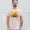 thumbnail image 3 of Tee Hunt Black Is Beautiful T-shirt African American Black Pride Equality Men's Tee, Light Pink, X-Large, 3 of 5