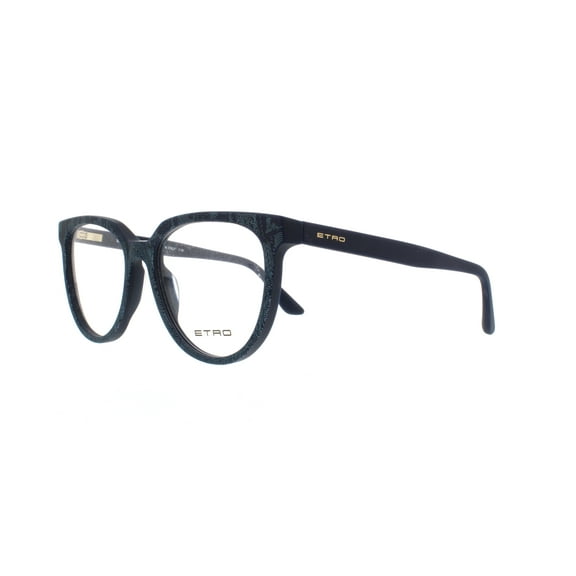ETRO Eyeglasses ET2613 405 Matte Blue Paisley 52MM