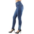 thumbnail image 3 of Fashion2Love Colombian Design Butt Lift Levanta Cola High Waist Skinny Jeans (ML1), 3 of 9