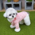 thumbnail image 4 of Sun Protection Dog Hoodie Breathable Summer Puppy Jacket Quick-Dry Dog Clothes with Pocket Adjustable Hood for Small Dogs Outdoor UV Block, 4 of 8