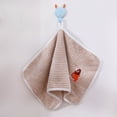 thumbnail image 4 of Fiudx Ofertas Del Día Conjunto De Terciopelo Coral, Serie Little Dinosaur, Conjunto De Madre Absorbente De Agua Suave, Bufanda, 4 of 4