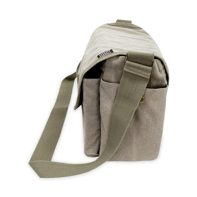 Everest large 2025 cotton messenger bag