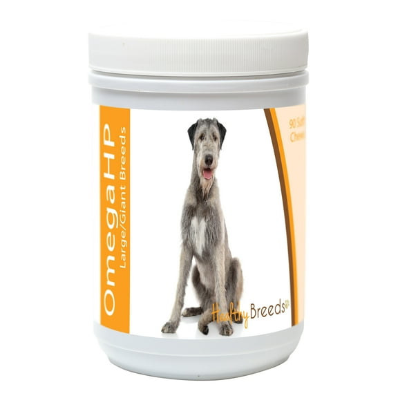 Healthy Breeds Irish Wolfhound Omega HP Fatty Acid Skin and Coat Support Soft Chews