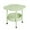 Green, variant on Qholemyo Mini Table Easy Small Apartment Bedside Table Small Table Nightstand Bedside Cabinet Storage Nightstand