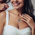 thumbnail image 4 of QJUHUNG 2Pcs Couples Necklace  Matching Necklace for Couples  Alloy SimpleDesign Game Controller Necklace with Magnet and They will Stick Together when Put Together  A Combination of Silv, 4 of 7