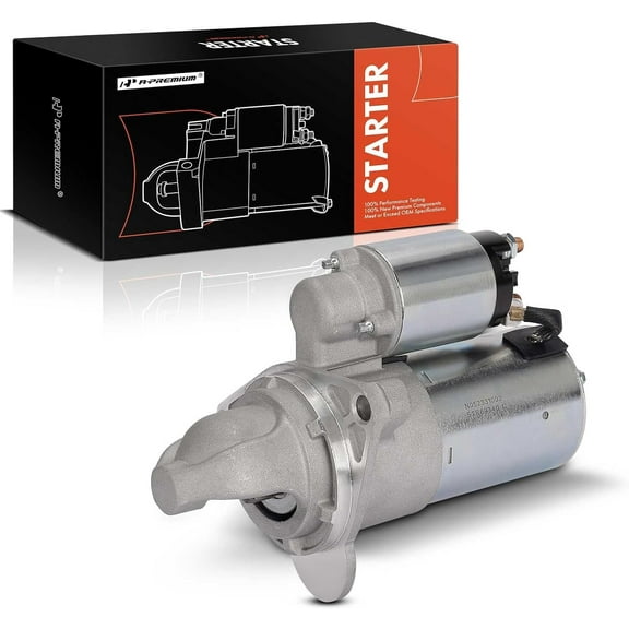 A-Premium Starter Motor Compatible with Chevrolet Colorado 2008-2012, Trailblazer 2008-2009 & GMC Canyon 2008-2012, Envoy & Hummer H3, H3T & Isuzu Ascender, i-290, i-370 & Saab 9-7x, 12V 1.0KW 9T CW