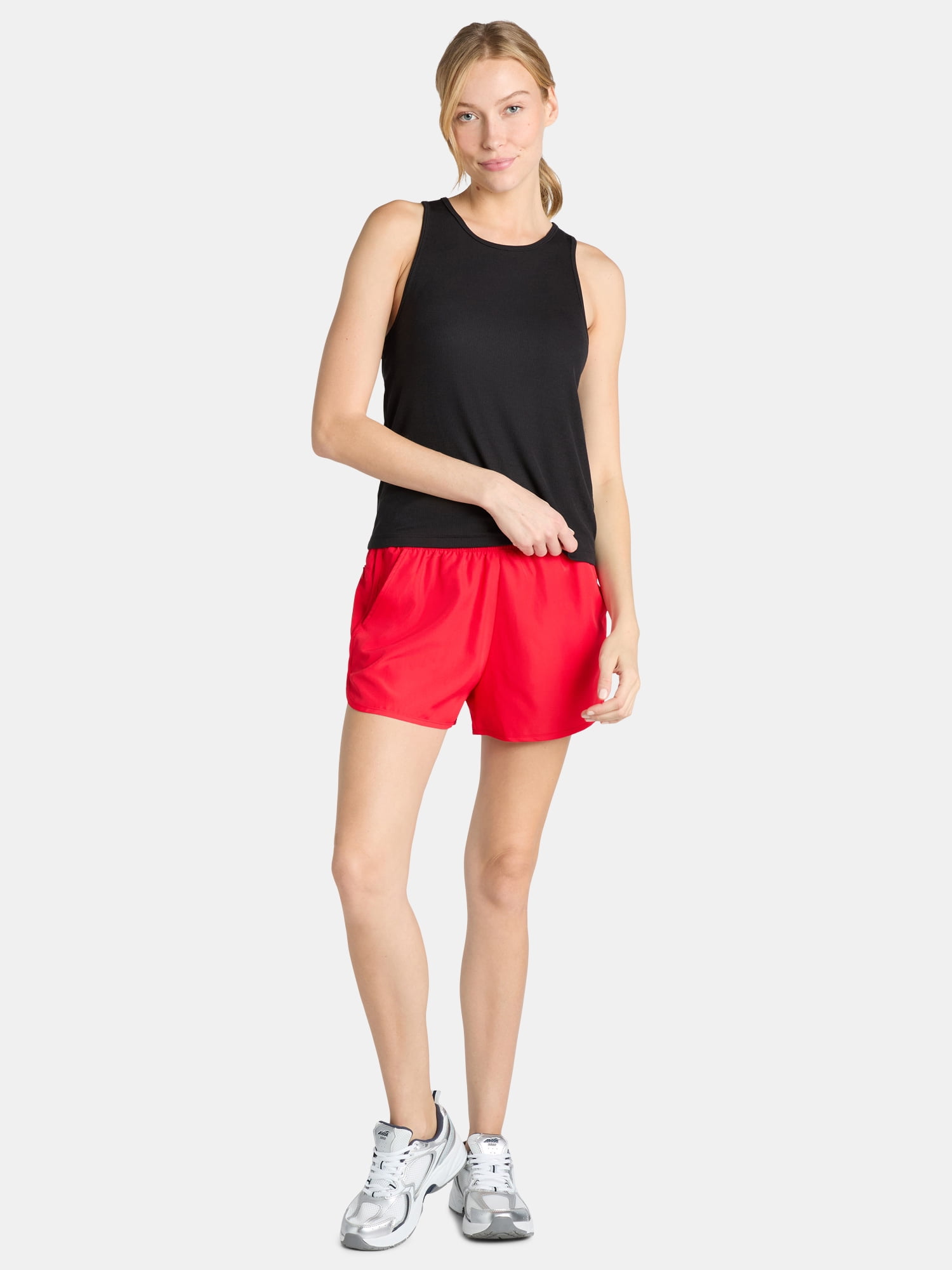 Athletic Works Women's and Women's Plus Running Shorts, Sizes XS-4X
