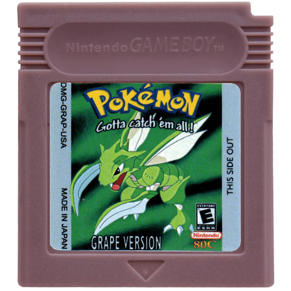 Pokemon Grape Version GBC Game Boy Color 16bit