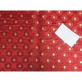 thumbnail image 3 of Brocade fabric red x metallic gold 44" WIDE BRO654[5], 3 of 3