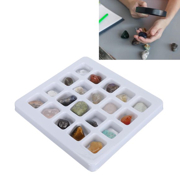 Kit de Collection de Roches, Kit Éducatif Scientifique pour Ceux Qui Aiment les Roches