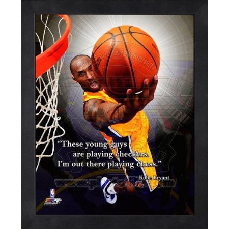 Kobe Bryant LA Lakers Pro Quotes Framed 8x10 Photo, 8x10 ...
