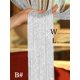 thumbnail image 2 of 1pc Desirable Life Decorative Door String Curtains Wall Panel Tassels Blinds Room Divider for Wedding Party Restaurant Home, 2 of 5