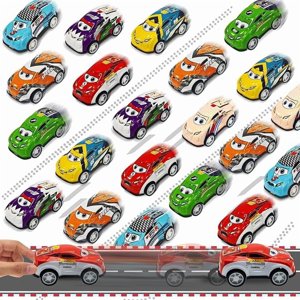 Pull Back Cars 28 Pack Mini Vehicles Party Favors