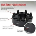 thumbnail image 2 of Revolution 06550HB125 6 X 5.5 mm 1.25 Spacer 77.8 mm M12 1.25 in. Wheel Spcaers for 1997-2003 Infiniti QX4, 2 of 2