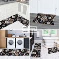 thumbnail image 5 of Pioneer Flower Floral Print Pattern Kitchen Rugs Sets Of 2,Anti Fatigue Kitchen Mat Rugs Non Slip Washable,Decorative Kitchen Floor Mats for Kitchen,Sink,Laundry,17"x30"+17"x47", 5 of 7