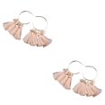 thumbnail image 2 of Sonducket Pendientes de araña Moda Bohemia Étnica Abanico Borla Oreja Cuelga Aro Pendiente Día de San Valentín Niñas Accesorios de boda Type8 NO8 Sonducket CBP455349, 2 of 5