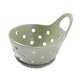 thumbnail image 2 of Cesta de frutas, colador de frutas, frutero con asa, bol decorativo para escurrir Verde, 2 of 9