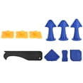 thumbnail image 1 of Caulk Scraper, Caulking Tool Portable Lightweight Multi-Angle With 3Pcs Nozzle For Floor Installation, 1 of 8