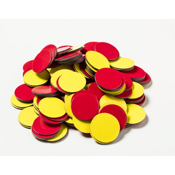Dowling Magnets Two-Color Magnetic Counters, Set of 200