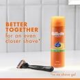 thumbnail image 4 of Gillette Fusion Ultra Sensitive Shave Gel for Men with Aloe Vera, Twin Pack, 14oz, 4 of 11
