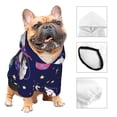 thumbnail image 3 of Balery Design Name Dog Hoodie Pets Wear Hoodies For Small Dogs Pet Clothes Costumes, Pets Wear Hoodie Sweatshirt Outfit For Dogs Cats Cosplay Party-Size Name, 3 of 8