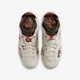 thumbnail image 4 of Ni - ke (GS) Air Jordan 6 Retro Q54 'Quai 54 Sail' (2020) CZ6506-100 Sneakers Kids Youth, 4 of 5