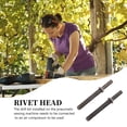 thumbnail image 3 of CIMAXIC 2pcs Premium Pneumatic Rivet Hammers Sturdy Rivet Hammers Air Rivets Hammers,4.72"X0.43"X0.43", 3 of 5