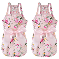 thumbnail image 1 of Vestido floral con lazo para perro, vestido de princesa para mascota, vestido de verano para perro, vestido de princesa para perro, vestido de verano para cachorro, 1 of 5
