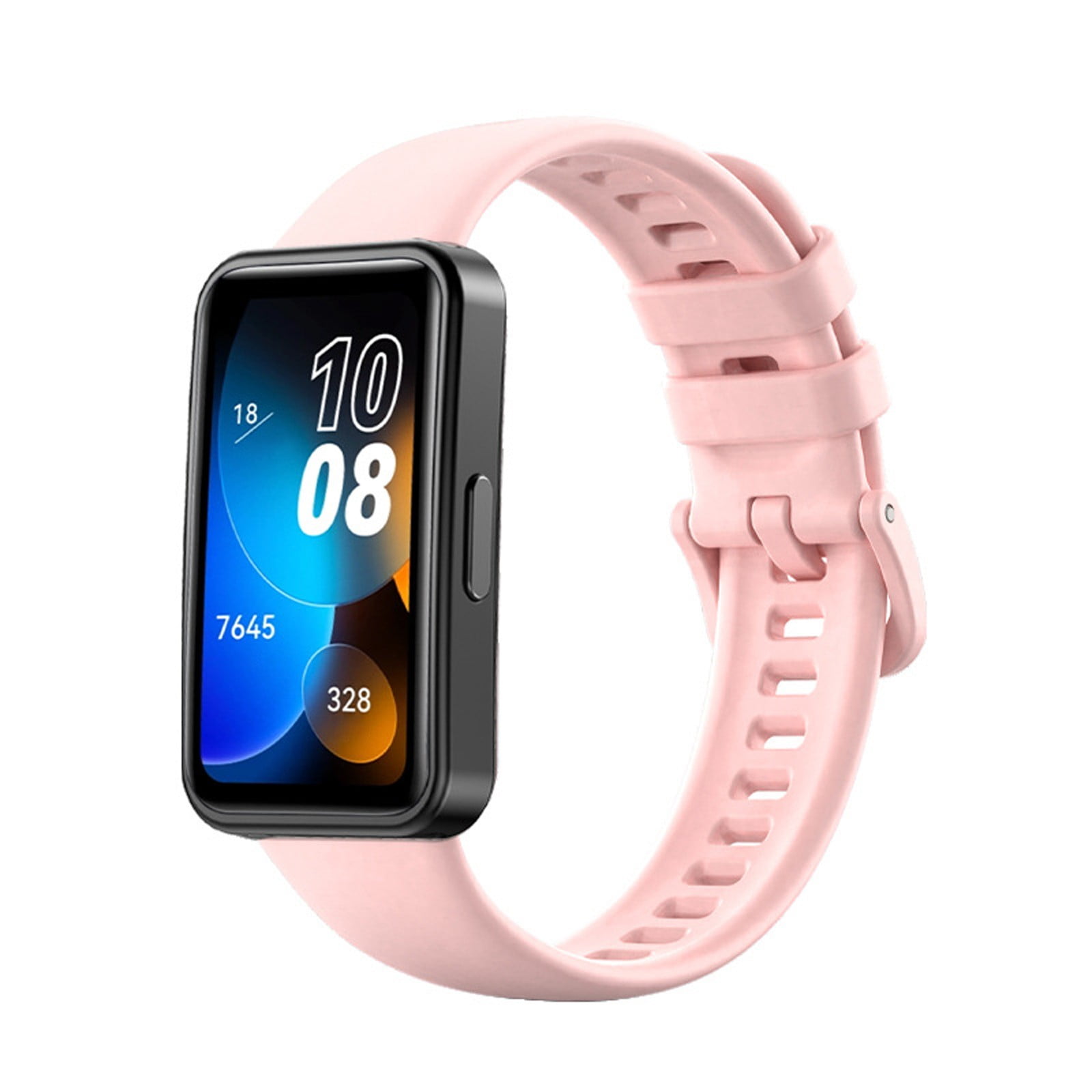 MOTONG Compatible with Huawei Band 8 Replacement Band - Silicone  Replacement Wrist Band Strap Compatible with Huawei Band 8/7/6 / Honor Band