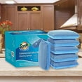 thumbnail image 2 of Commercial Miracle Microfiber Kitchen Sponge by Scrub-It - Large - Non-Scratch Heavy Duty Dishwashing Cleaning sponges- Machine Washable- (Blue, 6 Pack), 2 of 2