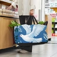 thumbnail image 6 of Peace Dove Large Capacity Oxford Cloth Reusable Foldable Storage Bins Easter Basket Box, 6 of 7