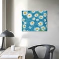 thumbnail image 4 of Orinice Daisies Fine Art Aesthetic Poster & Print Wall Painting for Home Decor - Canvas Wall Art for Living Room Bedroom Office 20x16in, 4 of 6