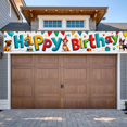 thumbnail image 6 of Colorful Happy Birthday Dog Theme Party Banner Backdrop Decorations with Balloons Background for Celebrations Kids Parties Supplies Events, 6 of 7