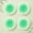 Green, variant on Stcellnmex 4 Pcs Blue Bohemian Series Round Acrylic Coasters Heat Resistant Anti Slip Aesthetic Table Coasters for Coffee Table Home Decor and Gift