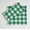 Green and White, variant on Fingercraft Dinner Cloth Napkins, Everyday Use, Soft and Well Absorbent Cotton Buffalo Plaid Table Napkins, 12 Pack, 20x20 Pink and White