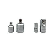 Industro 4 Piece 3/8" & 1/2" Drive Socket Adapter Set - Chrome Vanadium Steel