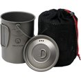 thumbnail image 2 of Valtcan 900ml Titanium Pot Backpacking Mug 30oz 0.95qt, 2 of 5