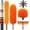 12 FT, variant on High Dusters Kit for Cleaning with  Foot Heavy Duty Extension Pole, Extendable Reusable Cobweb, Feather, Ceiling Fan Cleaner Duster, Window Squeegee Kit