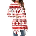 thumbnail image 6 of Mifsaly Christmas Cardigan for Women Merry and Bright Xmas Trees Open Front Cardigans Long Sleeve Lightweight Flowy Outerwear Vacation Blouse 2025 Festival Party Outfits, 6 of 6