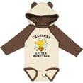 thumbnail image 3 of Inktastic Cute Bee Grandpa's Little Honeybee with Stars Boys or Girls Long Sleeve Baby Bodysuit, 3 of 5