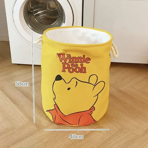 Cesta para ropa sucia plegable con diseño de Disney Stitch y el Pato Donald, de gran tamaño, con dibujos animados de anime